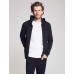 Cashmere Wool Full Zip Hoodie - Charcoal Marl