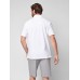 Short-Sleeve Pique Polo - White